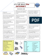 The Internet - Pre-Int+ - Con Cards & Matching Exercise