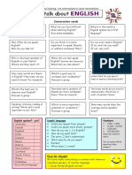 Language - English - Pre-Int+ - Con Cards & Matching Exercise