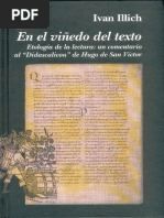 Ivan Illich en El Viñedo Del Texto