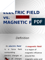 Electric Field Vs Magnetic Field