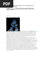 Cientistas Provam Que DNA Pode Ser Reprogramado Por Palavras e Freqüências