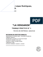 TP N° 1, La venganza (Los delitos en el derecho privado).docx