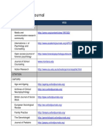 Free Access Journal: Citation / Journals WEB