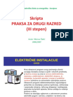 Skripta Praksa Za Drugi Razred III Stepen