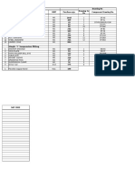 Double Tension Fitting: Drawing No Sl. No. Description Unit Purchase Qty. Component Drawing No. Drawing Sr. No