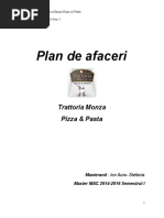 1 - Plan de Afaceri Trattoria Monza