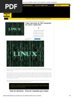 Guia com mais de 500 comandos do Linux explicados