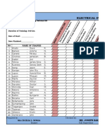 Progress Chart & Achievement Chart-Eim