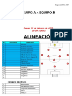 Formulario Alineacfiã N Partidos