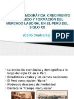Crecimiento Económico y Formación Del Mercado Laboral en El Perú