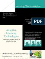 Adaptive Learning Technologies The Horizon Report 1