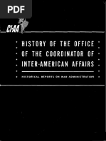 Historia de Office of Inter-American Affairs