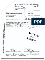 2009-05-04 - Couri V Dermatology - Motion "Denied"