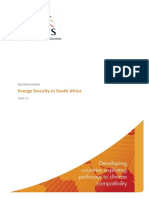 Energy Security in South Africa