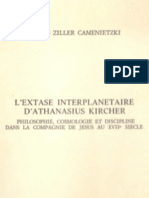 CAMENIETZKI, Carlos Ziller. L'Extase Interplanetaire D'athanasius Kircher: Philosophie, Cosmologie Et Discipline Dans La Compagnie de Jesus Au XVIIe Siècle