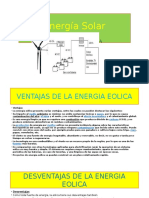 Energia Renovable Ventajas y Desventajas