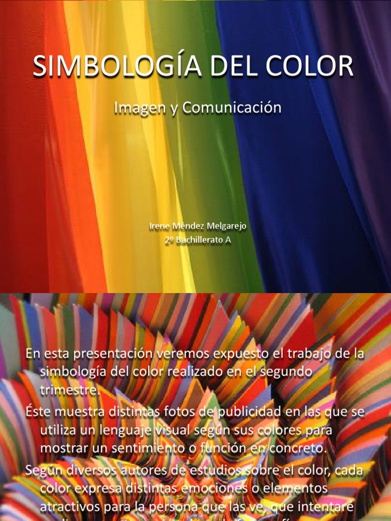 Simbología del Color en Publicidad | PDF | Los símbolos | Color
