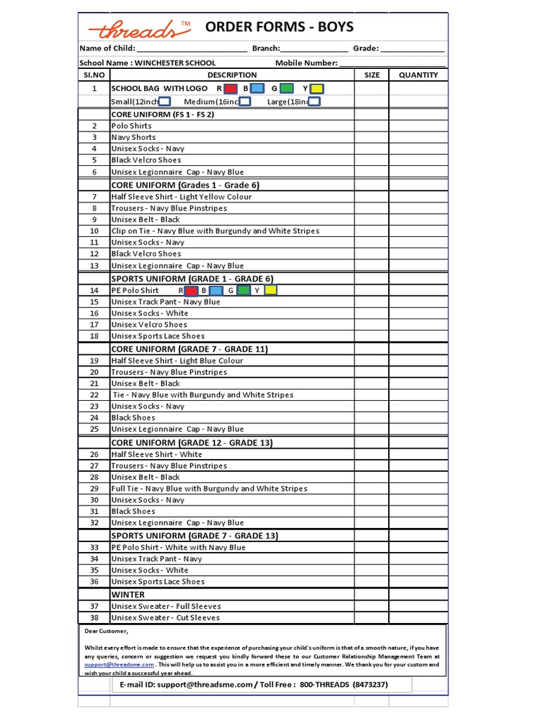 Gems Winchester Karama Boys PDF PDF Sock Uniforms