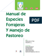 Manual Especies Forrajeras y Manejo de Pastoreo