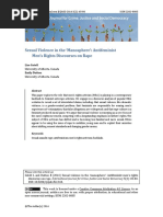 Download Sexual Violence in the Manosphere Antifeminist Mens Rights Discourses on Rape by John SN316132359 doc pdf