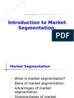 Market Segmentation