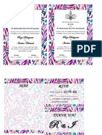 Invitation Design