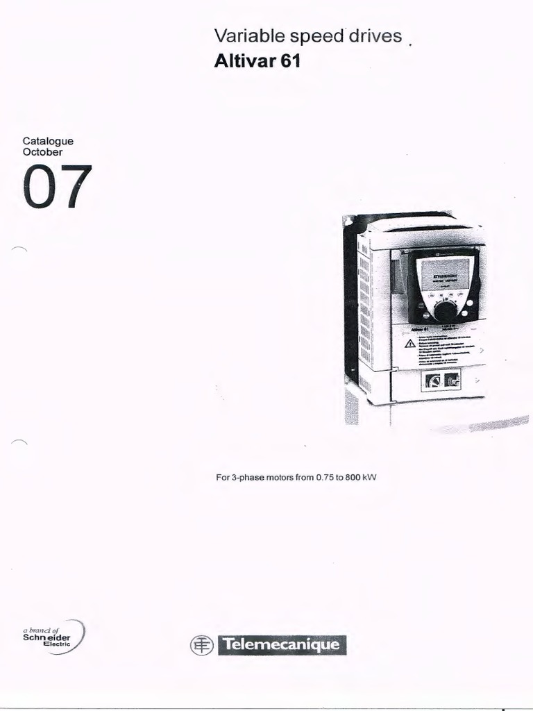 Altivar 61 | Mains Electricity | Relay