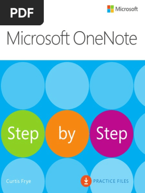 Microsoft Office OneNote Step by Step Practise Files by Curtis Frye