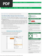 Download Cara Membuat Menu Navigasi Antar Sheet Di Excel by basxren SN316138101 doc pdf