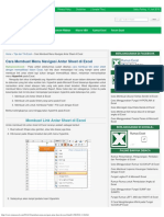 Download Cara Membuat Menu Navigasi Antar Sheet Di Excel by basxren SN316138101 doc pdf
