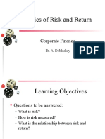 The Basics of Risk and Return.6st