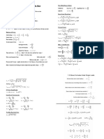 Mechanics of Materials Formula Sheet: F M F F Composite Composite