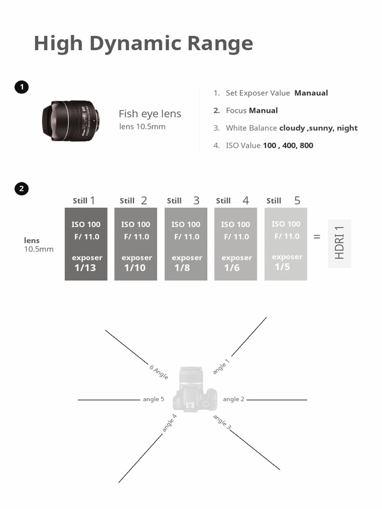 HDR Settings for R6 Photography | PDF | Technology & Engineering