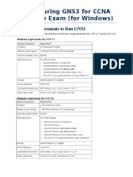 GNS3 Lab Setup for CCNA Security