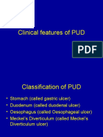Clinical Features of PUD4