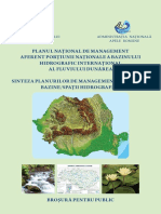 Brosura Pentru Public - PLANUL NATIONAL DE MANAGEMENT Al B.H. Din ROMANIA PDF