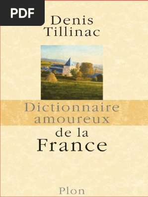 Dictionnaire Amoureux De La France - 