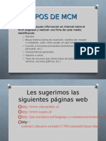 Elaboración de Fichas de Los Tipos de MCM