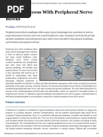 Upper Extremity Nerve Blocks Guide | PDF | Elbow | Arm