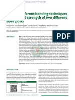 Effect of Differ Bonding