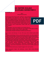 Rangkuman Materi Kuliah Profesi Keguruan Semester II