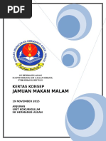 Kertas Kerja Jamuan Makan Malam