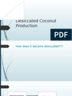 Report Desiccated Coconut Production (OJT)