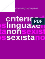 Criterios Linguaxe Non Sexista (2011) (SNL Da USC) - Manuel Bermúdez Blanco & Alba Cid PDF