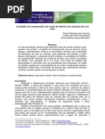 O Trabalho de Compreensão Nas Rodas de História Com Crianças de 4 a 5 Anos