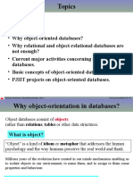Object Oriented Databases