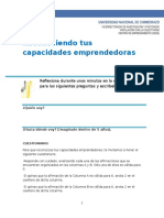 Cuestionario Perfil Del Emprendedor - Nivel de Capacidades Emprendimiento en El Aula