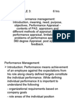 IAME Performance Management