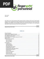 Fingerspot Personnel User Guide's