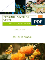 Designul Spatiilor Verzi